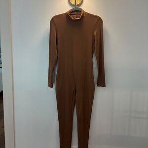 The Penelope Turtleneck Long Sleeve Maternity Unitard